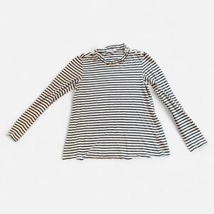 Striped Black and White Women's Sweater